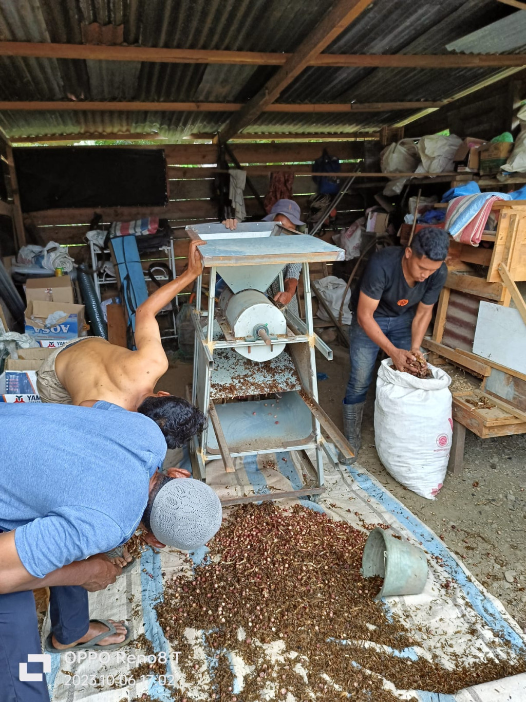 Mesin Pemeritil Kapu Laga Milik Posyantek Kampung Pantan Nangka.